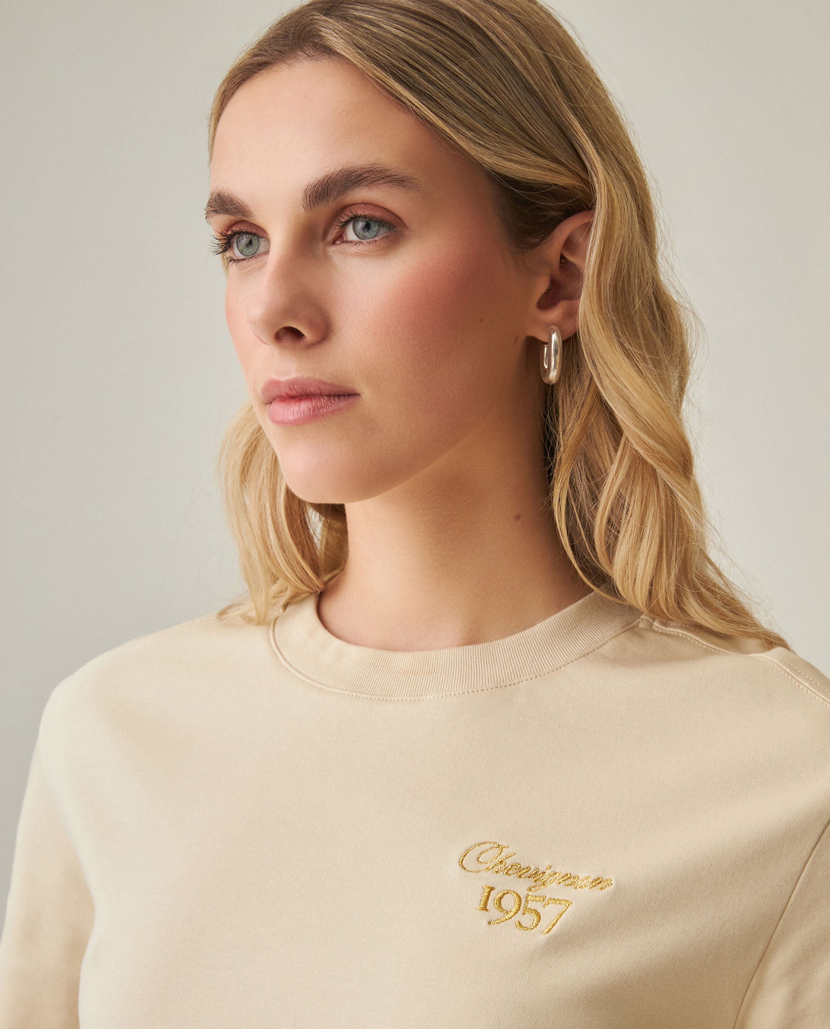 Women´s Oversized Cropped T-Shirt - Raw 63_702H051_CRU120908_5