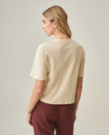 Women´s Oversized Cropped T-Shirt - Raw 63_702H051_CRU120908_6
