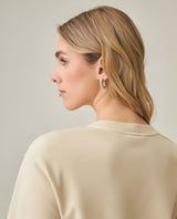 Women´s Oversized Cropped T-Shirt - Raw 63_702H051_CRU120908_7