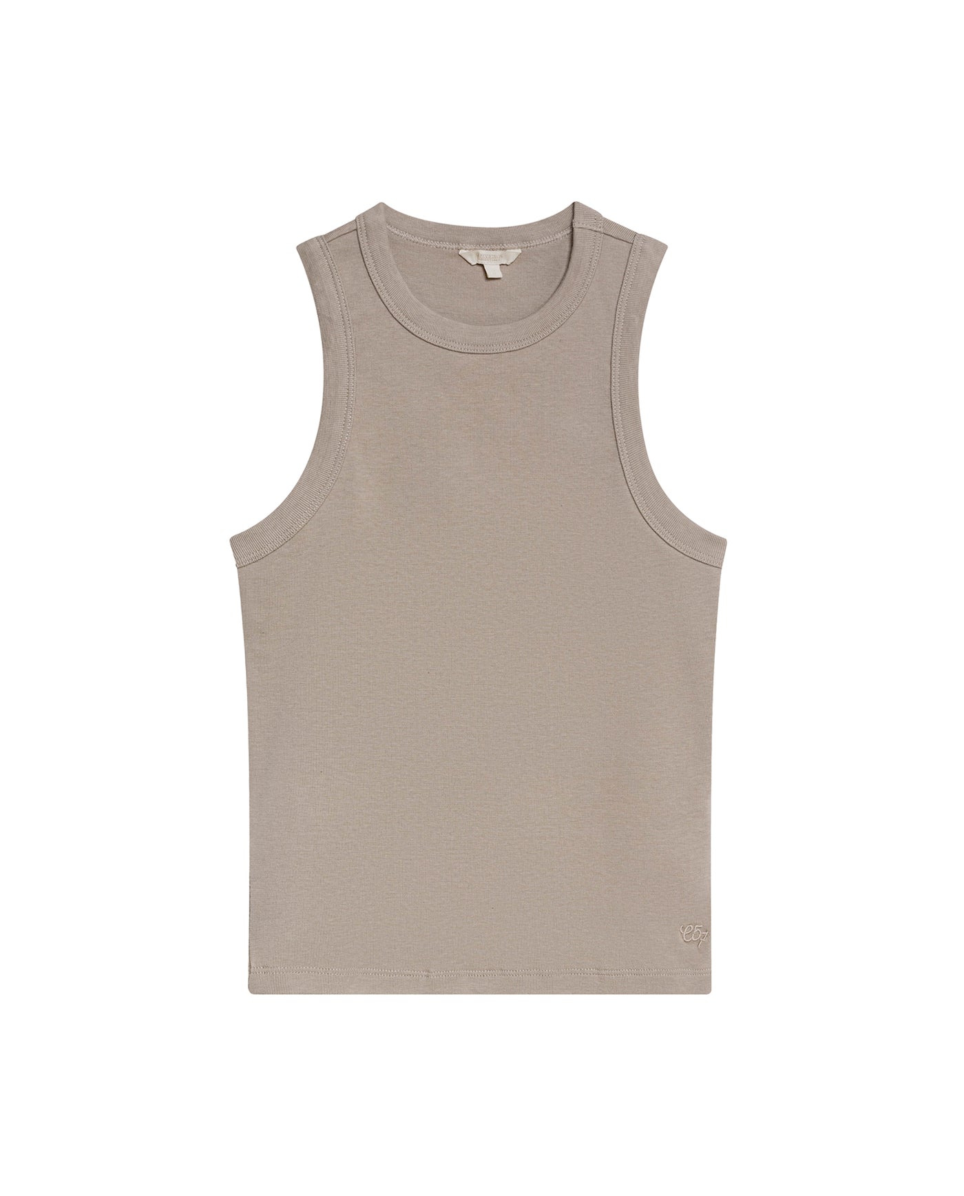Women´s Ribbed Tank Top - Beige 63_702H052_BEI161102_4