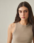 Women´s Ribbed Tank Top - Beige 63_702H052_BEI161102_6