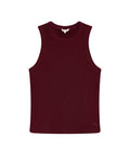 Women´s Ribbed Tank Top - Red 63_702H052_ROJ191522_4