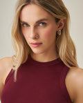 Women´s Ribbed Tank Top - Red 63_702H052_ROJ191522_5