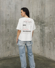 Womens Oversized Graphic Tee - Special Collection - Raw 63_702H200_CRU110606_3