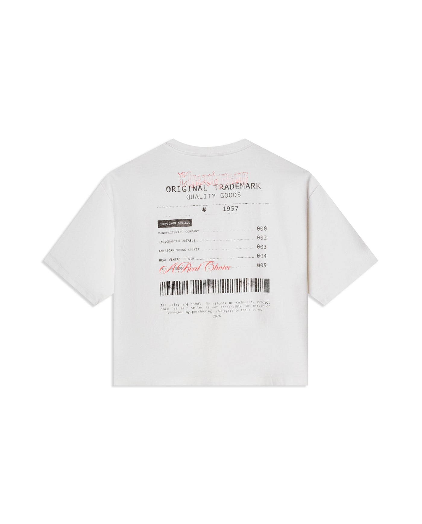 Womens Oversized Graphic Tee - Special Collection - Raw 63_702H200_CRU110606_6