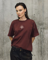 Womens Oversized Tee - Special Collection - Brown 63_702H202_CAF191327_0