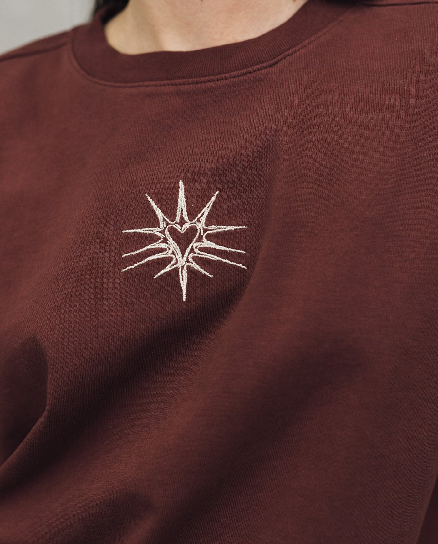 Womens Oversized Tee - Special Collection - Brown 63_702H202_CAF191327_3