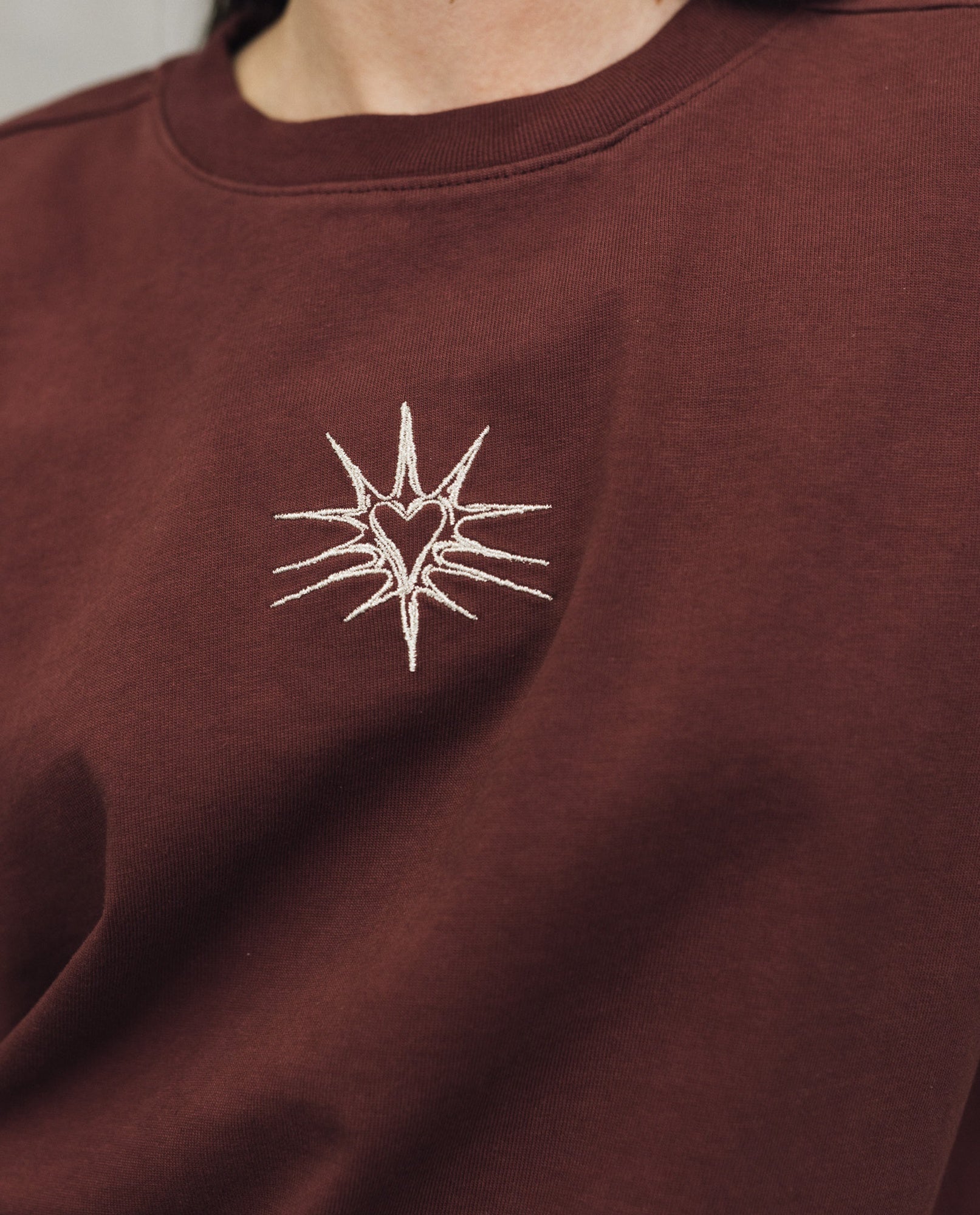 Womens Oversized Tee - Special Collection - Brown 63_702H202_CAF191327_3