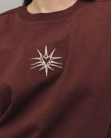 Womens Oversized Tee - Special Collection - Brown 63_702H202_CAF191327_3