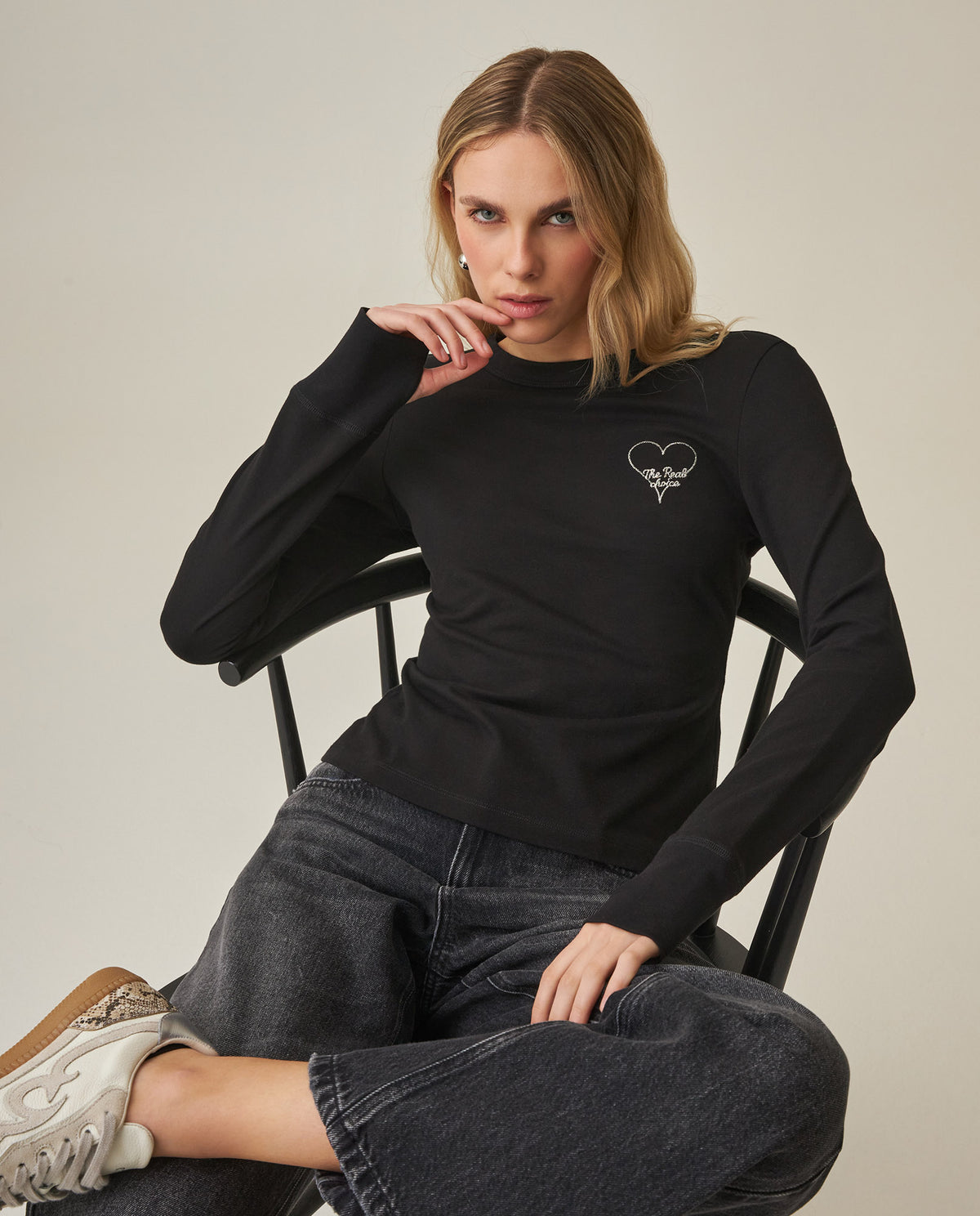 Women´s Slim Fit Top - Black 63_702H700_NEG194003_3