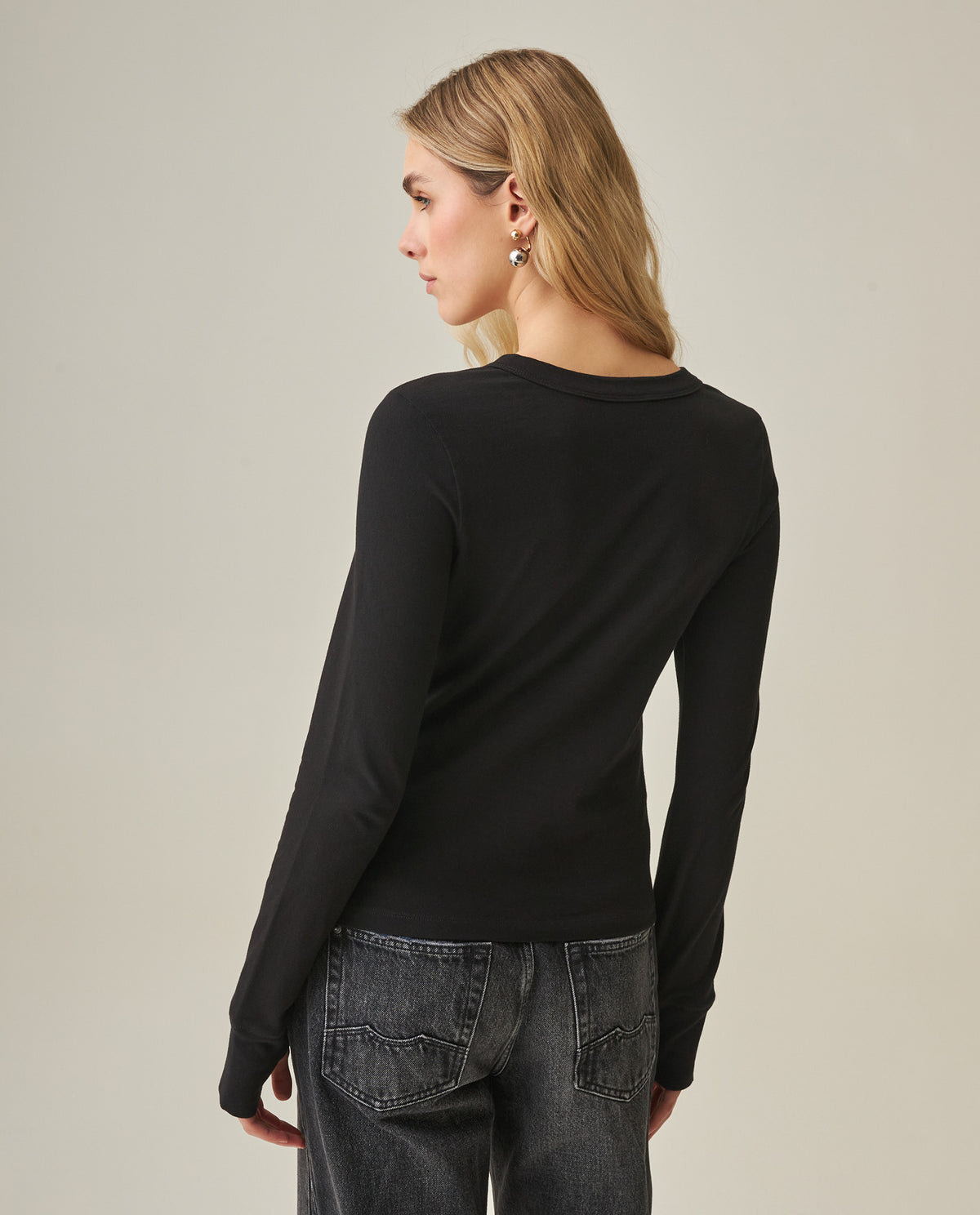 Women´s Slim Fit Top - Black 63_702H700_NEG194003_6