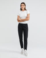 Women's Essential Ribbed T-Shirt Slim Fit Soft Touch 100% Cotton - 2