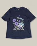 Women´s Floral Graphic Tee - Blue 63_704F010_AZU193924_3