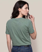 Women´s Floral Graphic Tee - Green 63_704F010_VER186114_5
