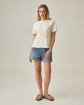 Womens Embroidered T-Shirt - Raw 63_704H003_CRU110103_3