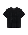 Womens Embroidered T-Shirt - Black 63_704H003_NEG194004_4