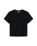Womens Embroidered T-Shirt - Black 63_704H003_NEG194004_4