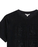 Womens Embroidered T-Shirt - Black 63_704H003_NEG194004_8
