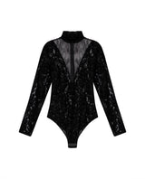 Womens Turtleneck Bodysuit - Special Collection - Black 63_704H500_NEG194007_4