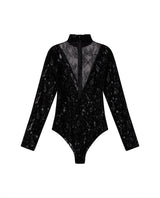 Womens Turtleneck Bodysuit - Special Collection - Black 63_704H500_NEG194007_7