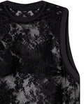 Womens Sheer Black Tank Top - Special Collection - Black 63_704H501_NEG194007_5