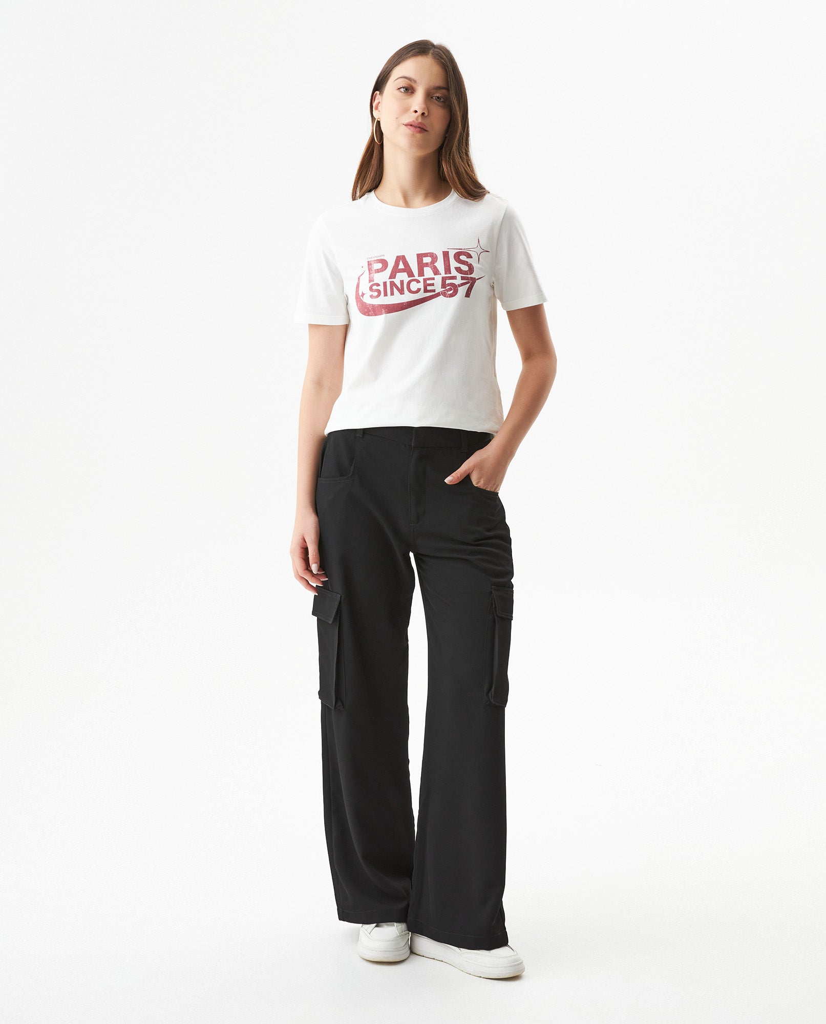 Women's T-Shirt, Short Sleeve, Paris Since 57 709G004 - 3