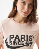 Women's Short Sleeve T-Shirt - Pink 709G004 - 4