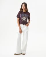 Women's Short Sleeve T-Shirt - Purple 709G006 - 3