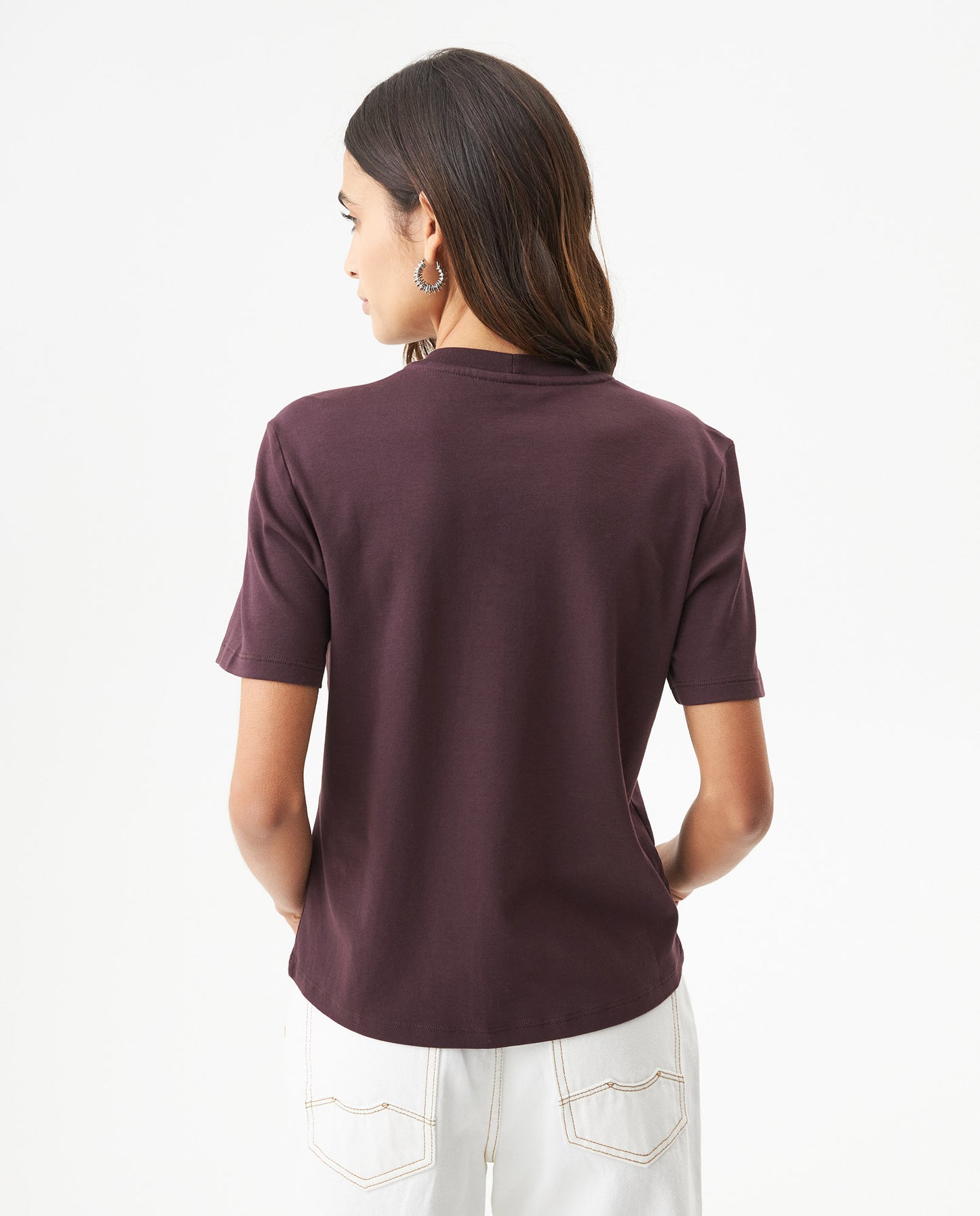 Women's Short Sleeve T-shirt - Purple - 5