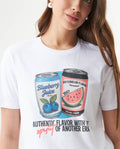 Women's Short Sleeve T-Shirt - White 709G008 - 4