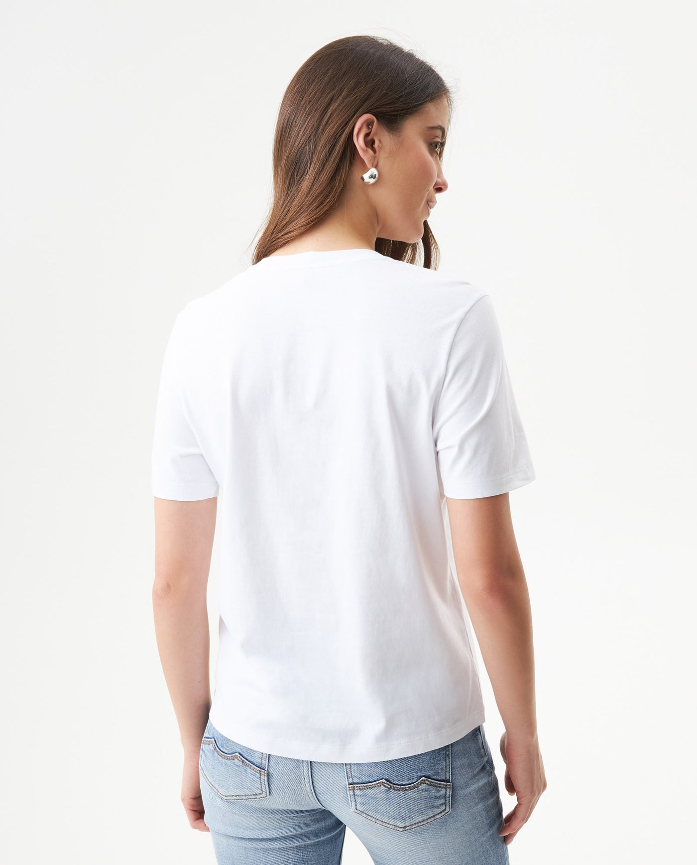Women's Short Sleeve T-Shirt - White 709G008 - 5