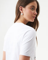 Women's Short Sleeve T-Shirt - White 709G008 - 6