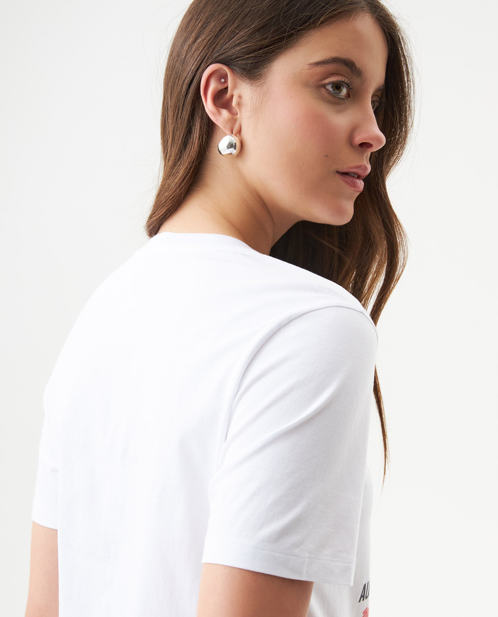 Women's Short Sleeve T-Shirt - White 709G008 - 6