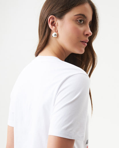 Women's Short Sleeve T-shirt - White - 6