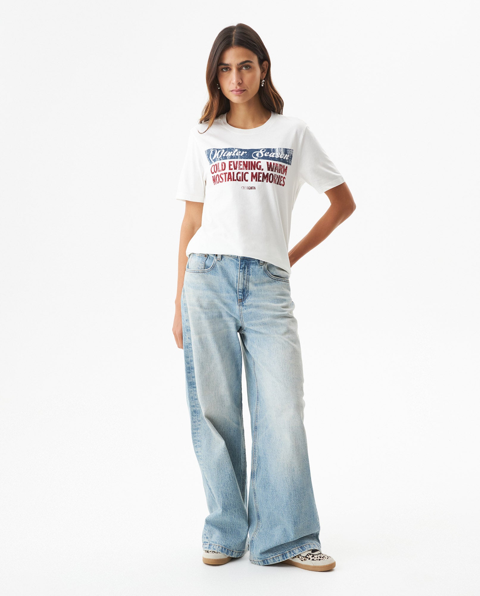Women's Short Sleeve T-Shirt - Raw 709G009 - 3