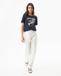 Women's Caviar Effect Print Slim Fit T-shirt in Cotton, Moorings 709G010 - 3