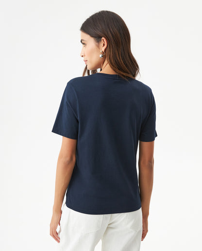 Women's Short Sleeve T-shirt - Blue - 5