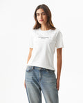 Women's Statement Stone Slim Fit T-shirt in Cotton, Celebration 709G011 - 1