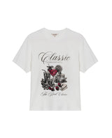 Women's Oversized Stone Detail T-shirt in Cotton, Gala 709G012 - 2