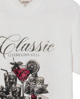 Women's Oversized Stone Detail T-shirt in Cotton, Gala 709G012 - 7