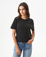 Women's T-Shirt Short Sleeve - Black 709G014 - 1