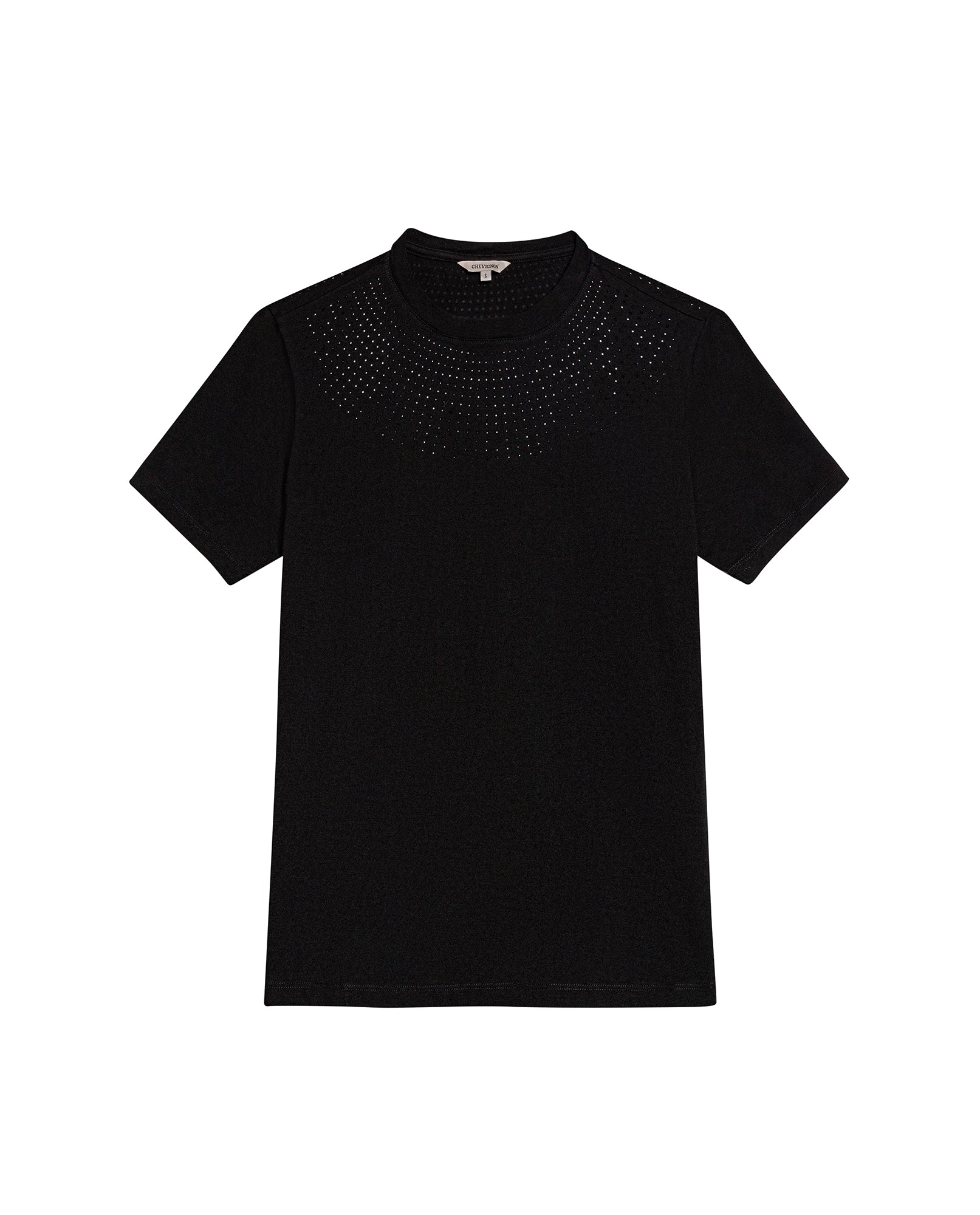 Women's Short Sleeve T-shirt - Black - 1