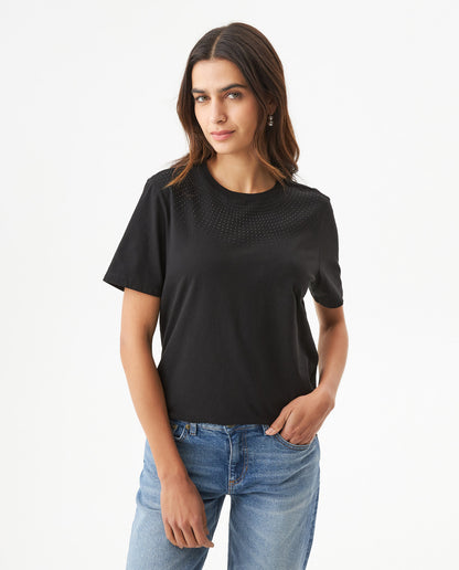 Women's Short Sleeve T-shirt - Black - 2