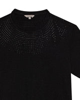 Women's T-Shirt Short Sleeve - Black 709G014 - 7