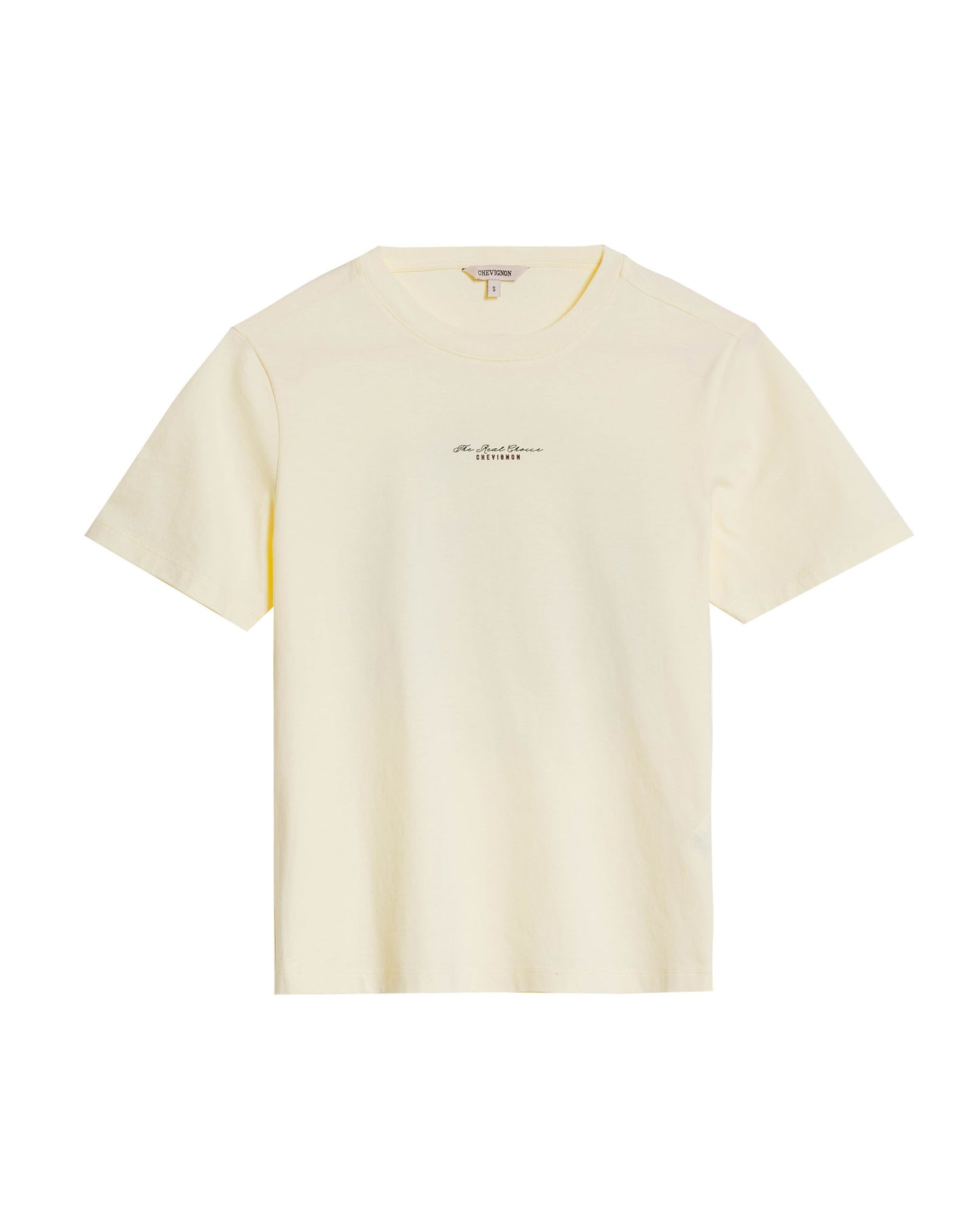 Women's Short Sleeve T-shirt - Yellow - 1