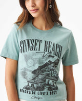 Women's Textured Caviar Print T-shirt Slim Fit in Cotton 709G019 - 4