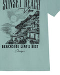 Women's Textured Caviar Print T-shirt Slim Fit in Cotton 709G019 - 7