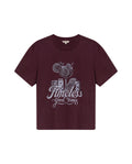 Women's T-Shirt, Short Sleeve Timeless - Purple 709G021 - 2