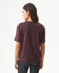 Women's T-Shirt, Short Sleeve Timeless - Purple 709G021 - 5