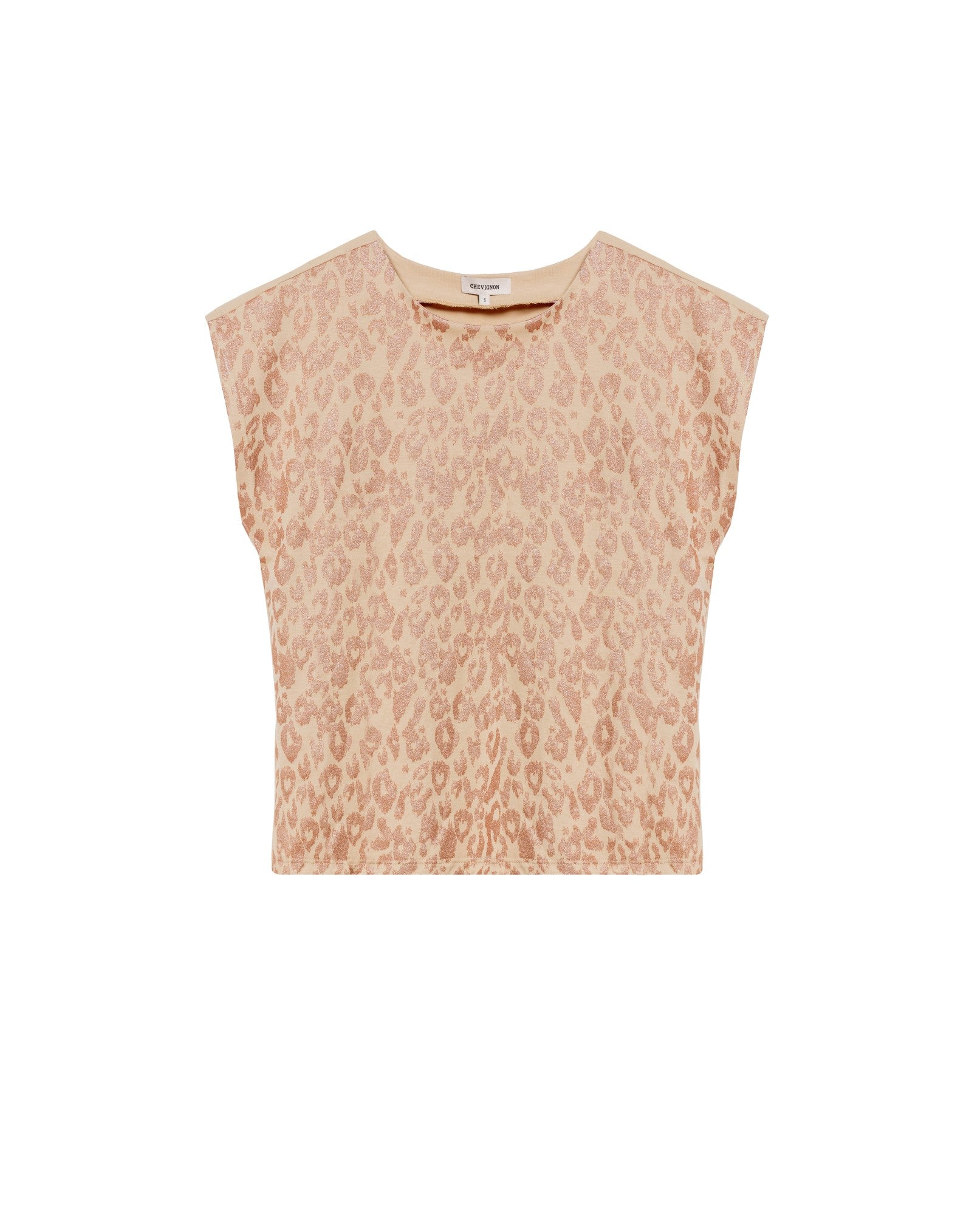 Women's Sleeveless Shirt - Beige - 1